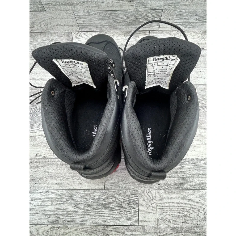 RefrigiWear 136CR Men Waterproof Work‎ Boots Black Vibram ASTM F2413-18 Size 10
